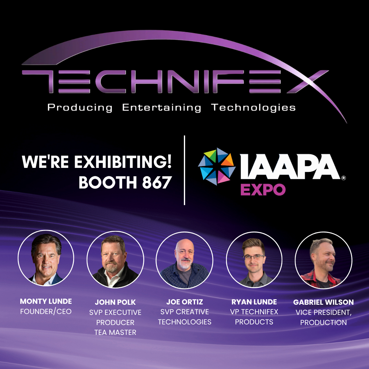 Technifex Exhibiting at IAAPA Booth 867
