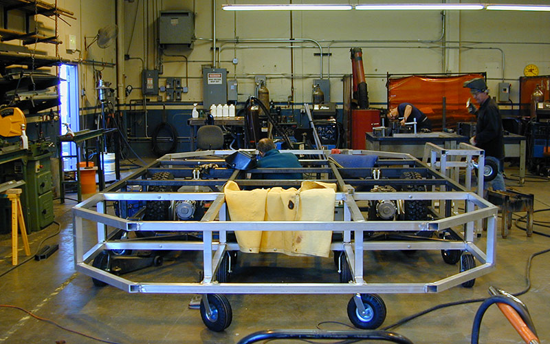 Electric Powered Platforms - Fabrication