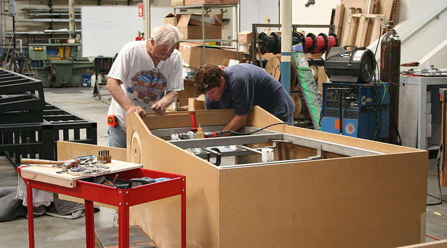 Old Navy Retail Display - Fabrication