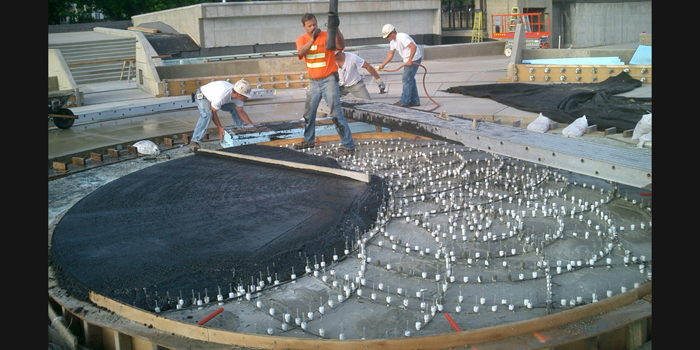 Installation - Final Pour