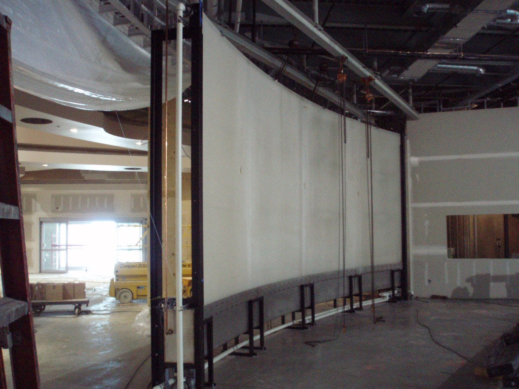 Custom Flowscreen Waterwall - Installation