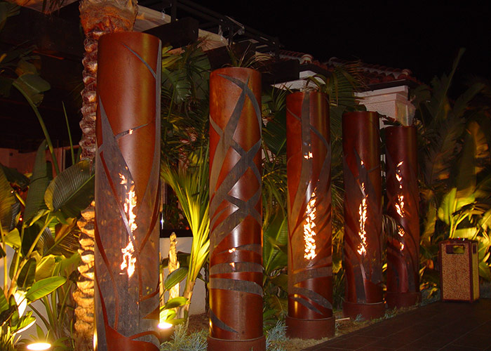 Custom Fire Torches