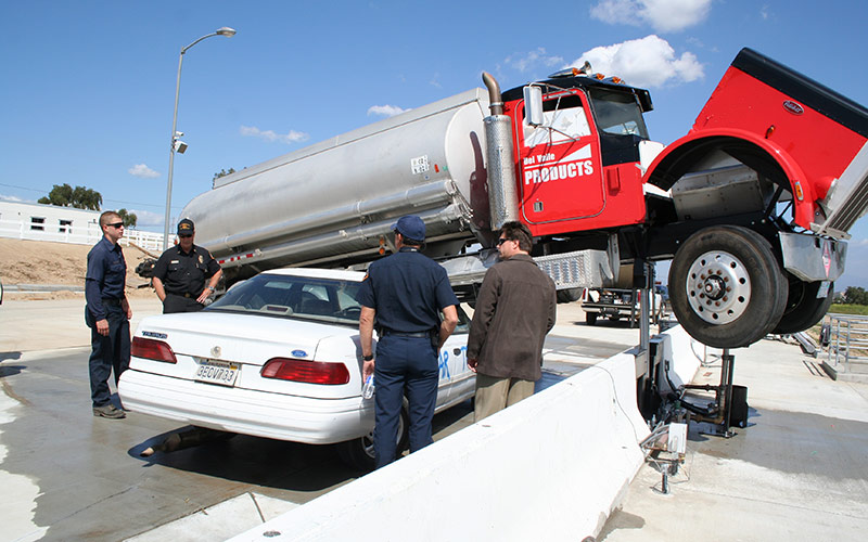 LACOFD Hazmat Training - Truck Lift