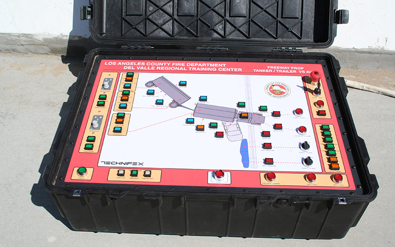 LACOFD Hazmat Training - Control Panel