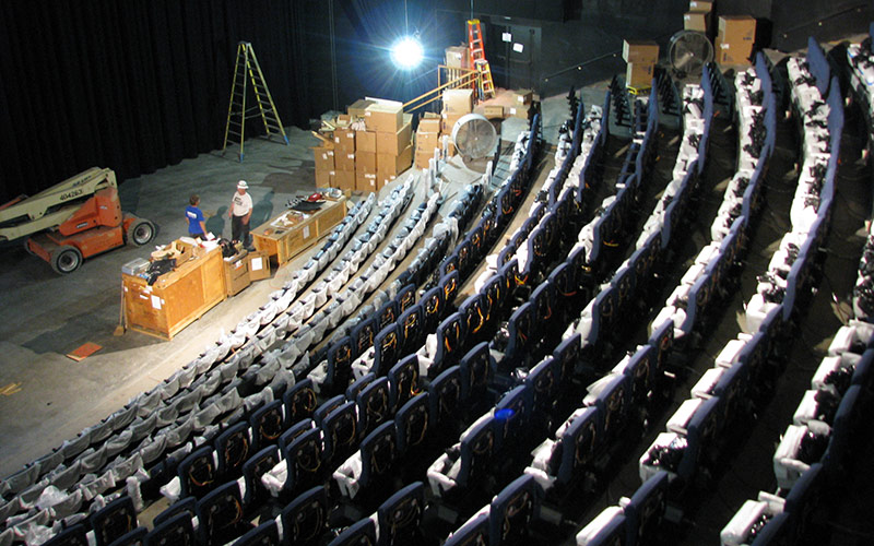 4D Theater Seats - Installation