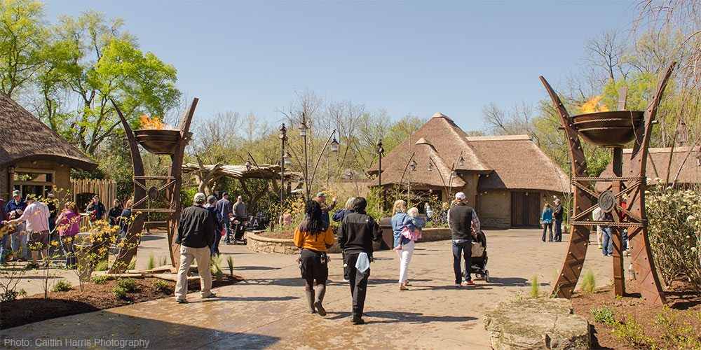 Fire Cauldrons - Entry Plaza