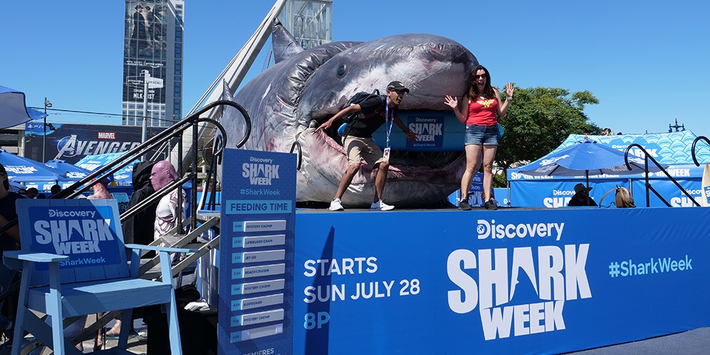 Sharkzilla Comic Con 2019