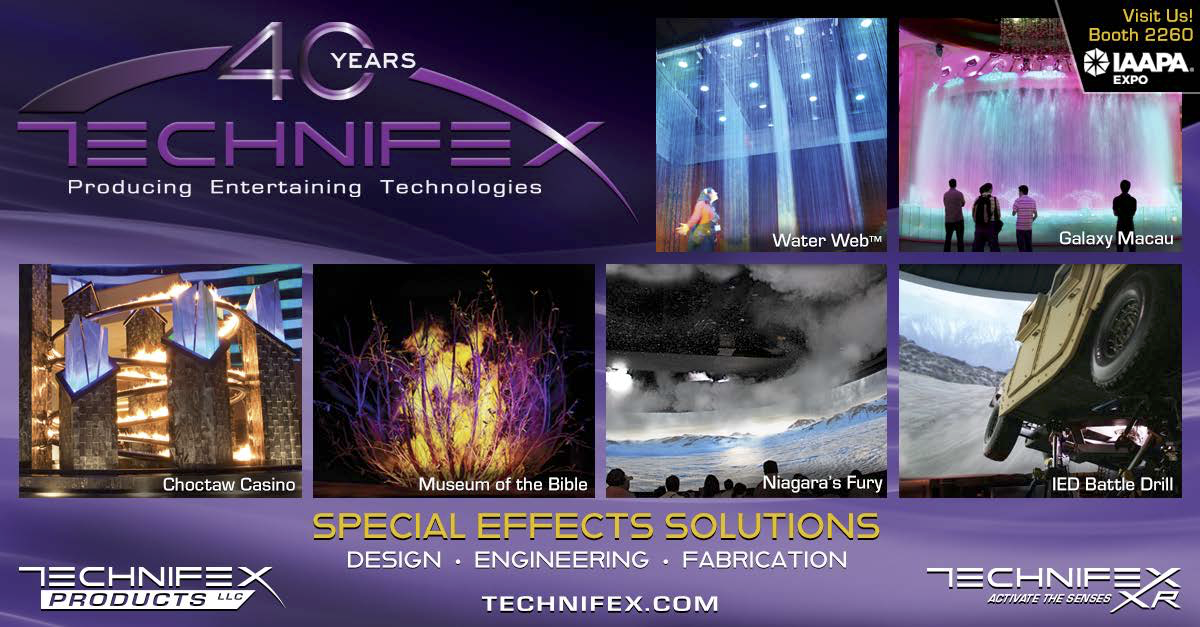 Technifex Booth 2260 IAAPA Expo 2023