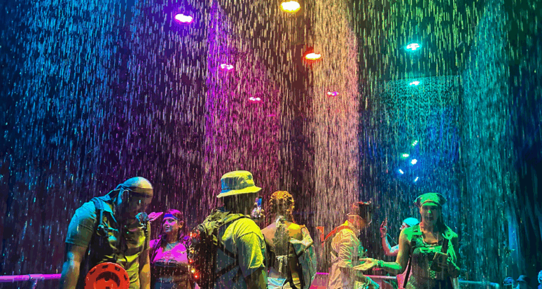 Water Web VIP Entryway Electric Dance Carnival 2024